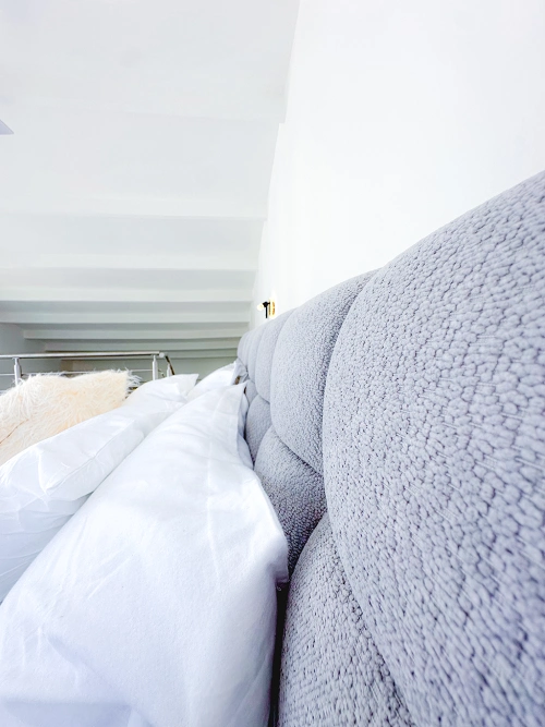 Soft padded bed base for extra comfort and support